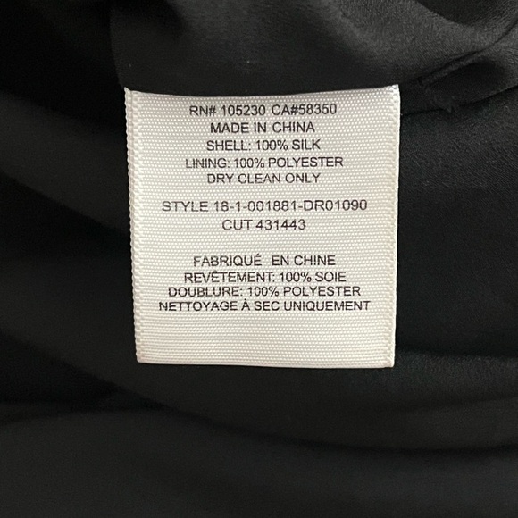 Joie NWT 100% silk high low hem floral ruffle midi dress black pink red blue - Picture 14 of 16